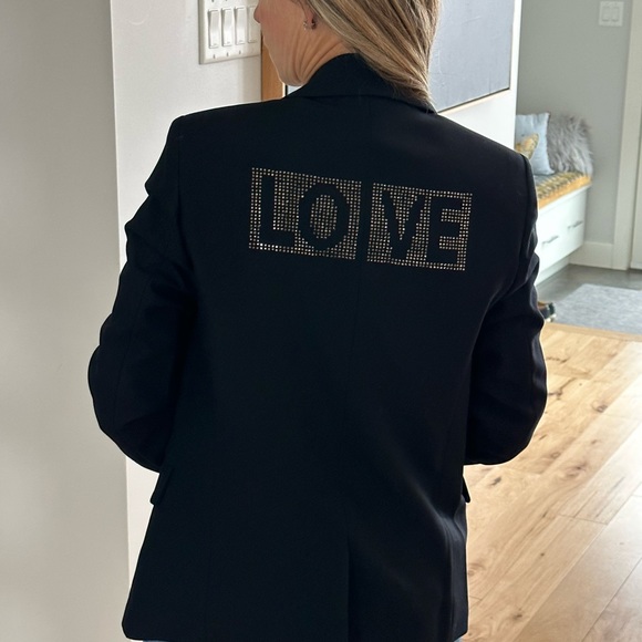 NWT Zadig & Voltaire Black Blazer - Picture 1 of 7